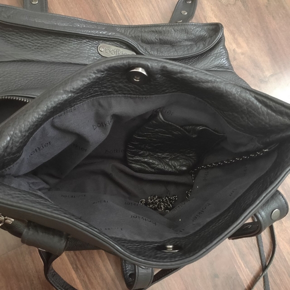Boktier Black Satchel Handbag - Picture 3 of 5